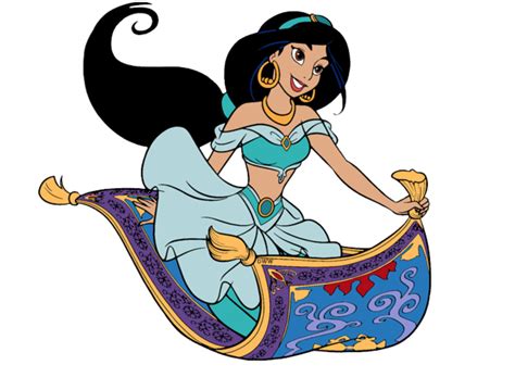Princess jasmine magic carpte